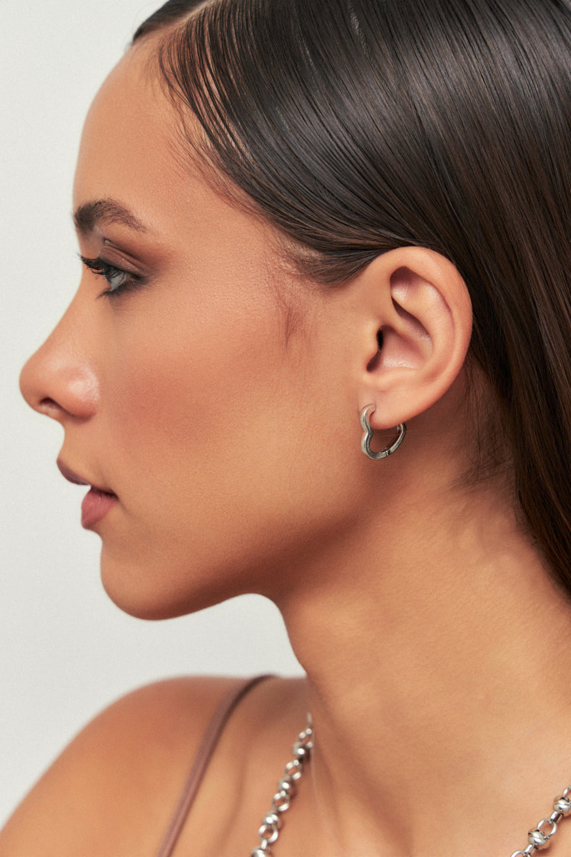 Brinco Duplo Coração